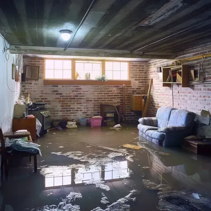 Flooded Basement Cleanup in Lockport Heights, LA